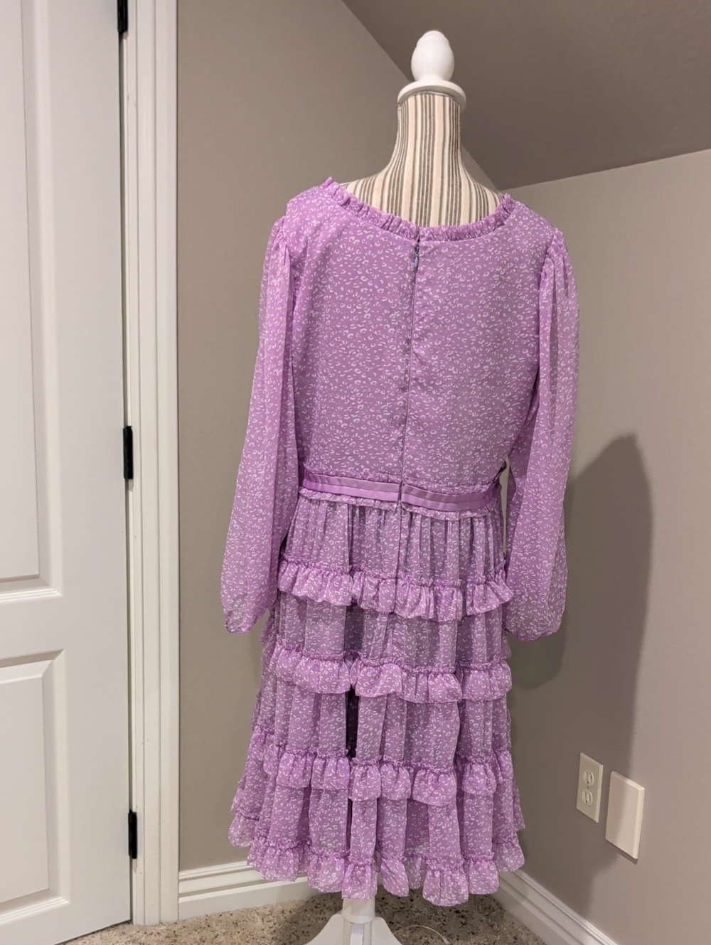 Ivy City Co Sammy Dress In Purple - Picture 5 of 6
